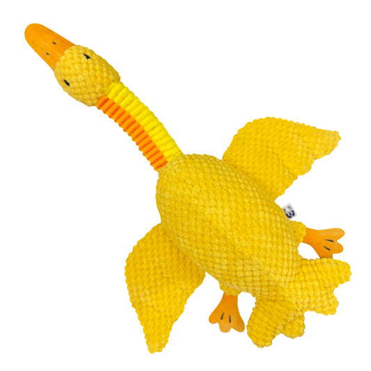 DUCK NECK INTERACTIVE DOG TOY