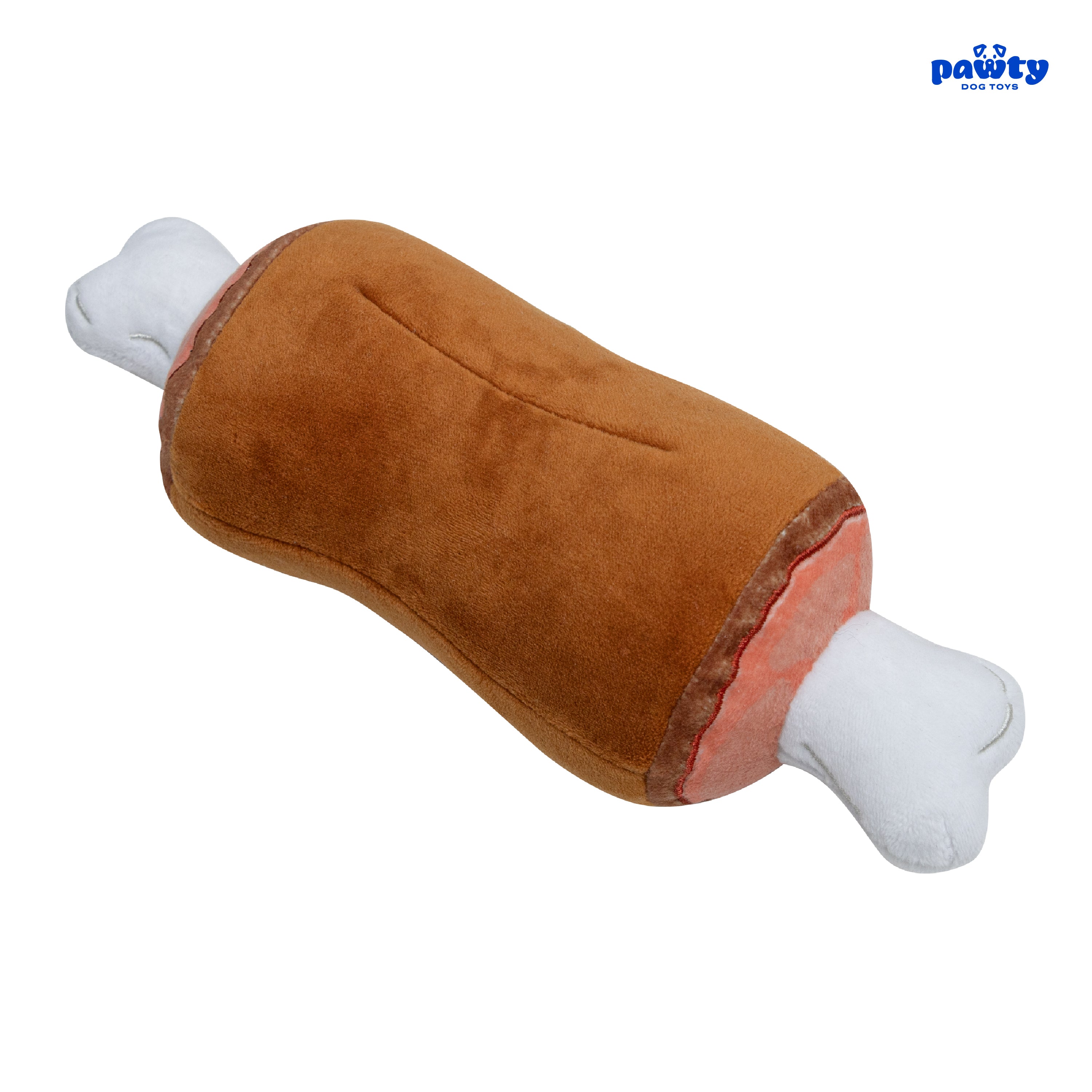 MEAT STICK PLUSH DOG TOY