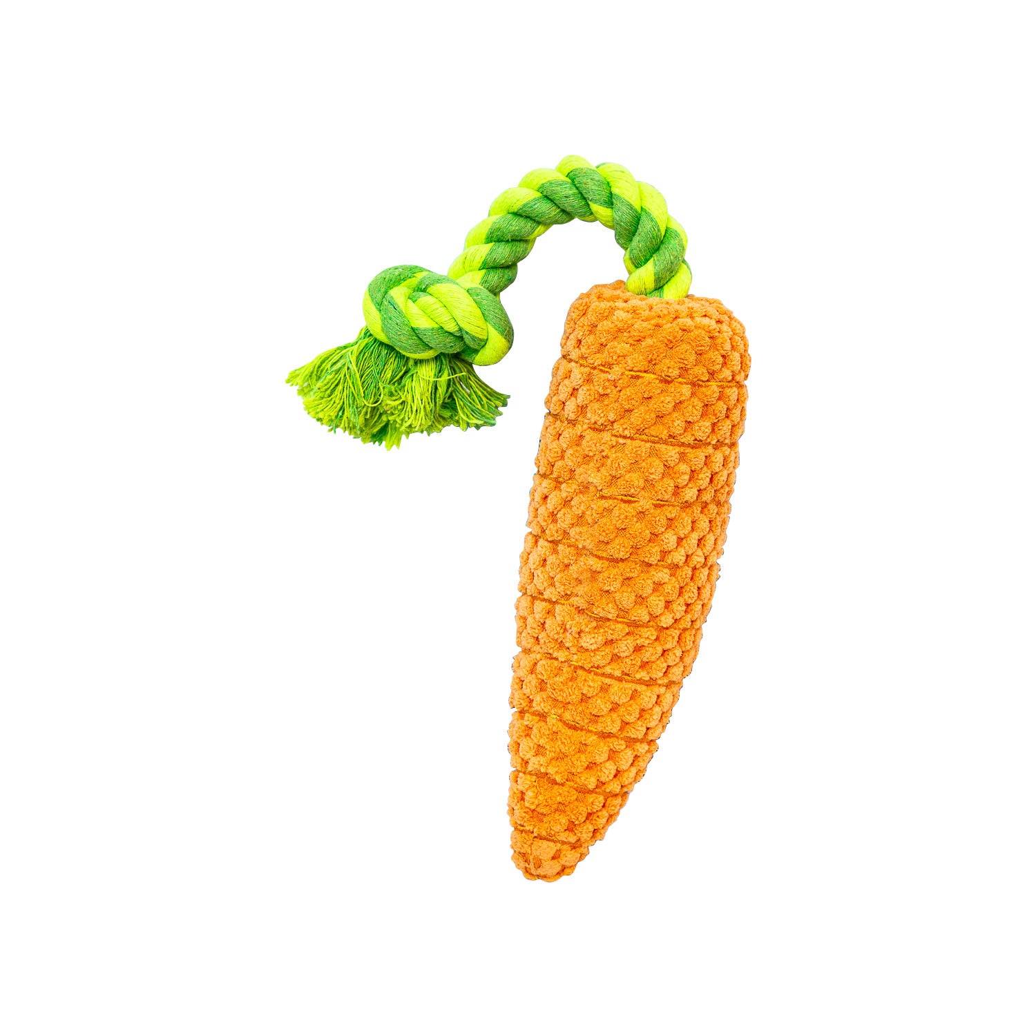 CARROT TUG ROPE INTERACTIVE DOG TOY