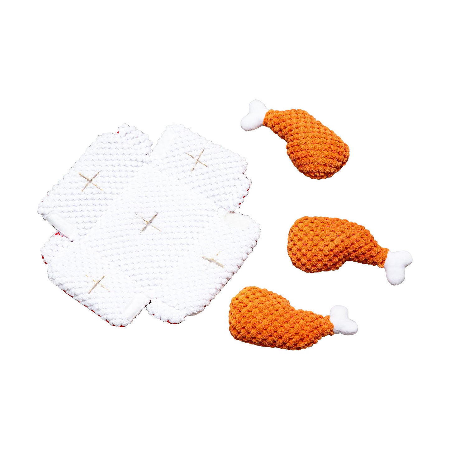 PAWTY FRIED CHICKEN INTERACTIVE SNUFFLE MAT DOG TOY